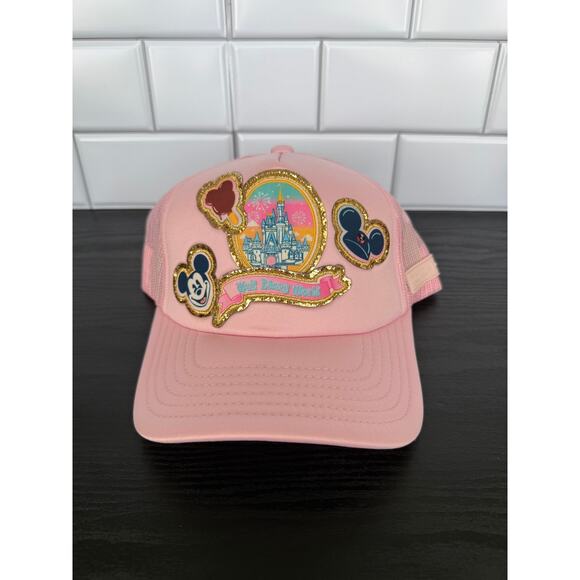 Disney x Stoney Clover Lane Walt Disney World Hat – Pink